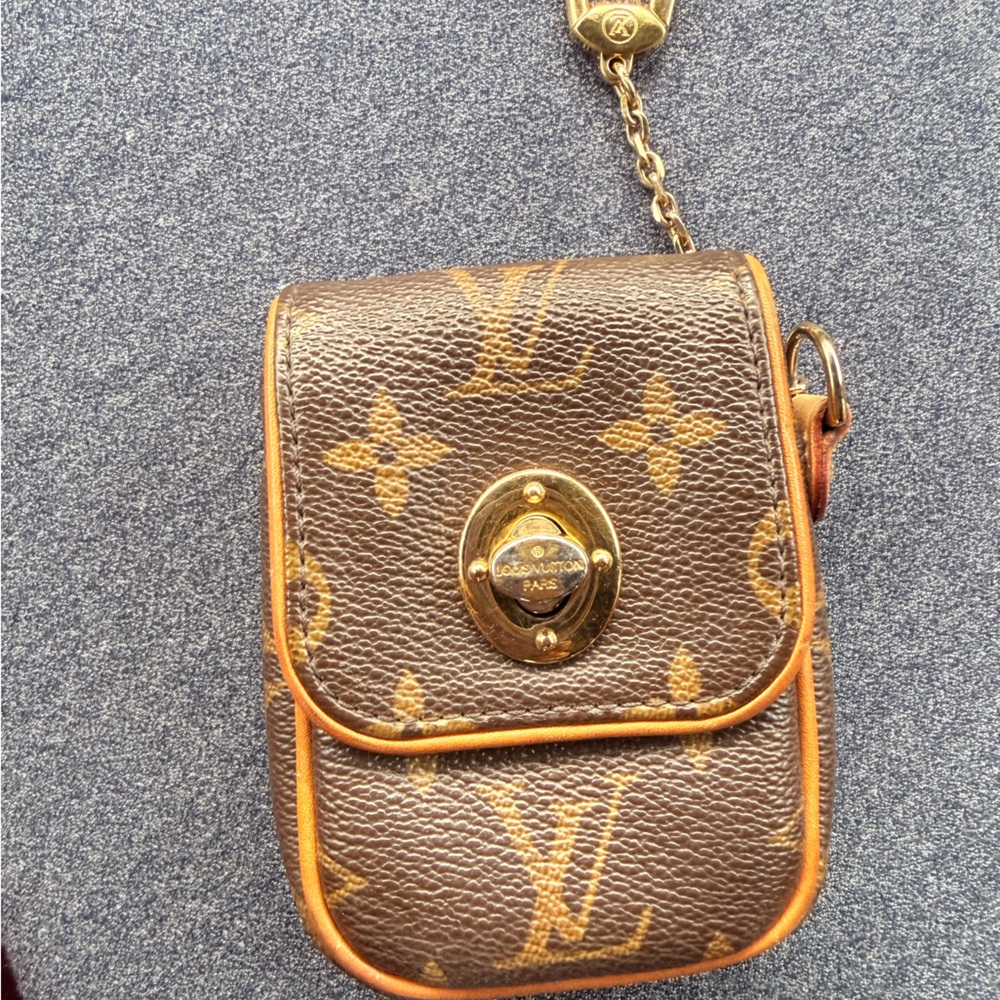 Louis Vuitton Monogram Tulum Pochette pouch with Gold Hardware
